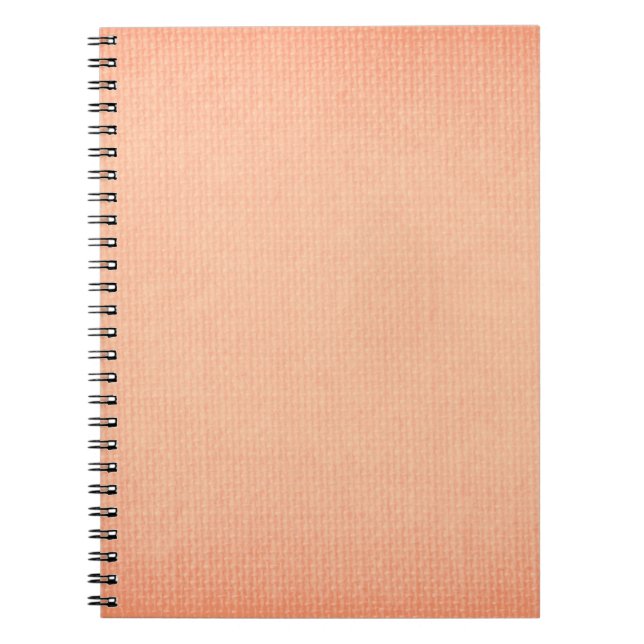 Canvas texture fabric pattern notebook (Front)