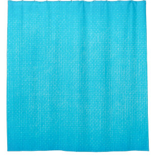 Canvas texture fabric pattern shower curtain