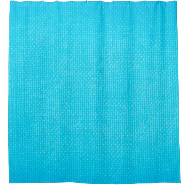 Canvas texture fabric pattern shower curtain (Front)