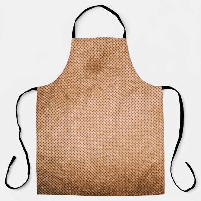 Canvas texture vintage background. vintage, old, r apron (Front)