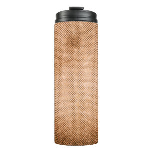 Canvas texture vintage background. vintage, old, r thermal tumbler