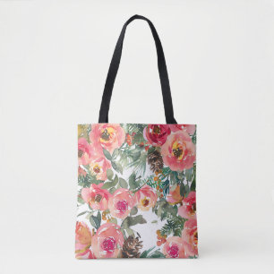 Canvas Tote Bag Aesthetic for Women, Cute Xmas