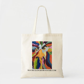 Canvas Tote With Maurice Angry Rooster Bag
