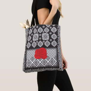 Canvas Tote with Zipper Foldable & Leather Bags