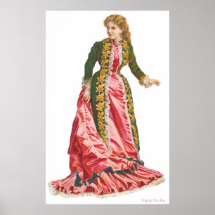 CANVAS WALL ART - ENGLISH TEA ROSE - GIFTS