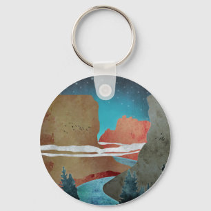 Canyon Birds Key Ring