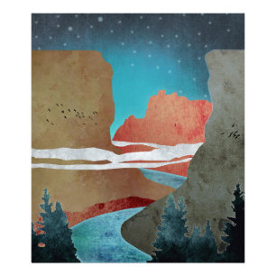 Canyon Birds Photo Print