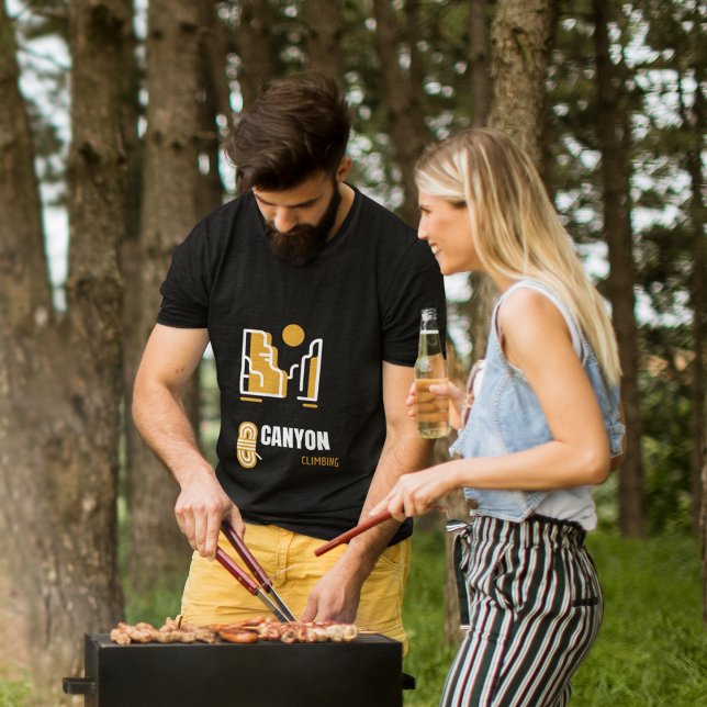 Canyon Climbing Hobby T-Shirt (Creator Uploaded)