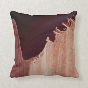 Canyon Crosscut Square Southwest Abstract Cushion