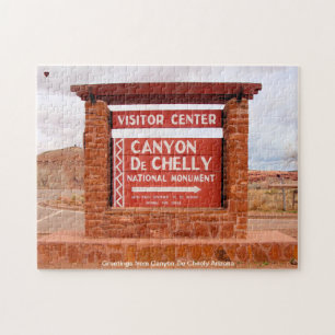 Canyon De Cheely Arizona Jigsaw Puzzle