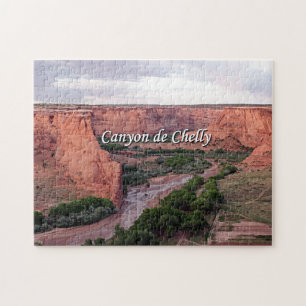 Canyon de Chelly, Arizona, at sunset Jigsaw Puzzle