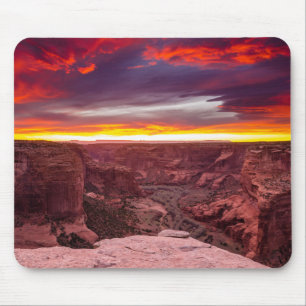 Canyon de Chelly, sunset, Arizona Mouse Pad