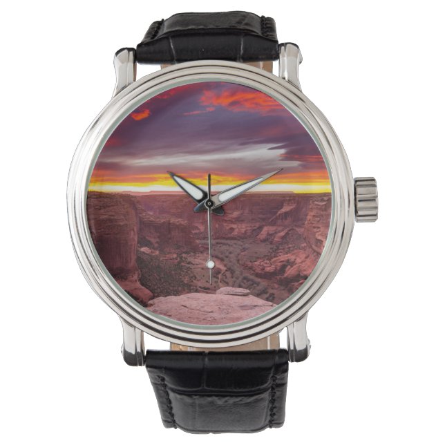 Canyon de Chelly, sunset, Arizona Watch (Front)