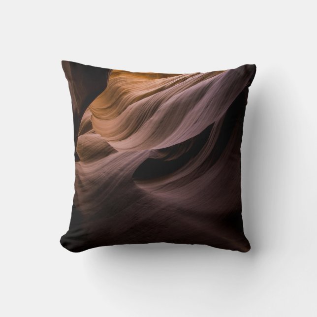 Canyon desert landscape pattern cushion (Front)
