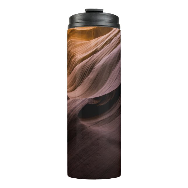Canyon desert landscape pattern thermal tumbler (Front)