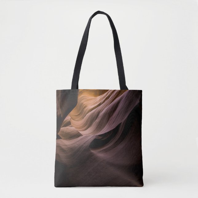 Canyon desert landscape pattern tote bag (Front)