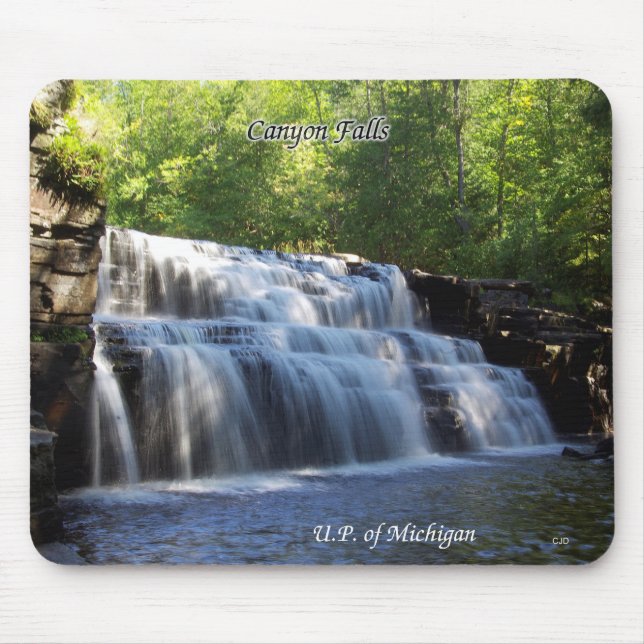 Canyon Falls mousepad (Front)