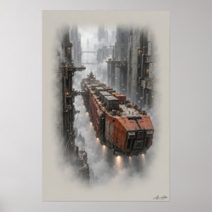 Canyon Freighter Poster