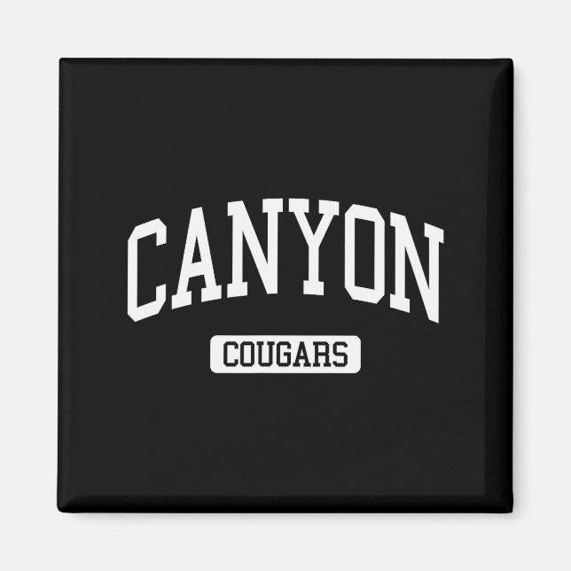 Canyon High School Hs New Braunfels Tx Varsity Srt Magnet (Front)