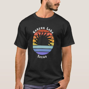 Canyon Lake Texas TX Sunrise and Sunset Souvenir V T-Shirt