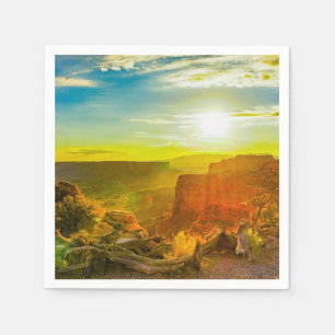 Canyon lands National Park Moab Utah Napkin