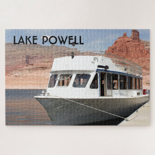 Canyon Odyssey boat, Lake Powell, Arizona Jigsaw Puzzle