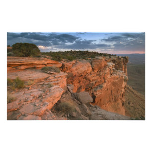 Canyon overlook in the Island in the sky Photo Print