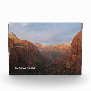 Canyon Overlook Zion National Park, Utah Photo Block