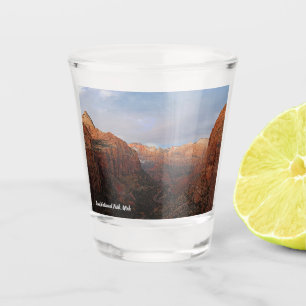 Canyon Overlook Zion National Park, Utah Shot Glass