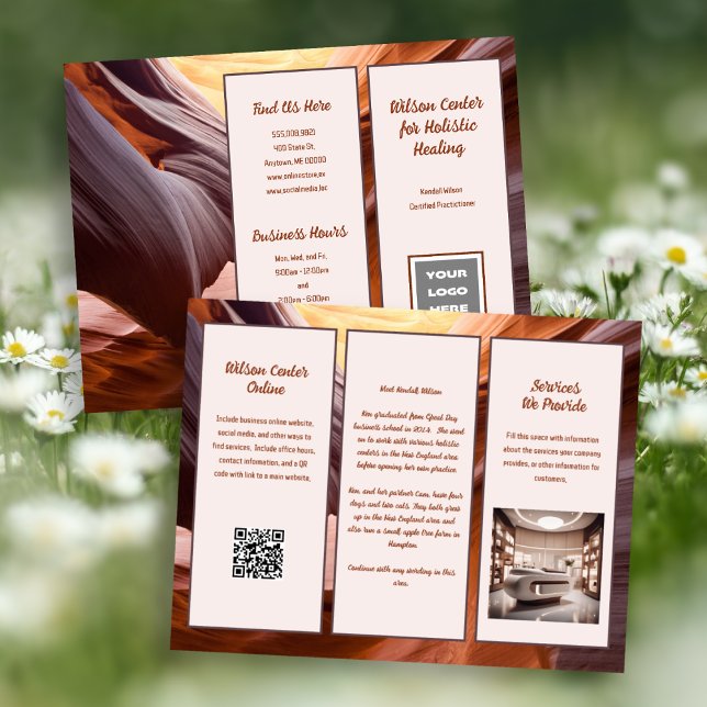 Canyon Walls Nature Business Folded Brochure (Creator Uploaded)