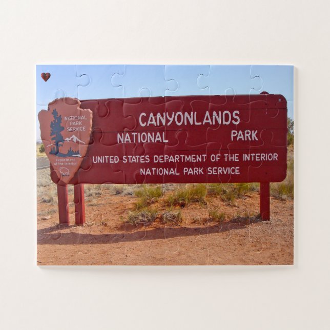 Canyonland National Park Utah Jigsaw Puzzle (Horizontal)