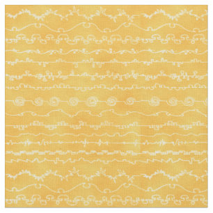 Canyonlands in Yellow and Saffron Fabric