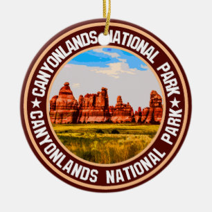 Canyonlands National Park Ceramic Ornament