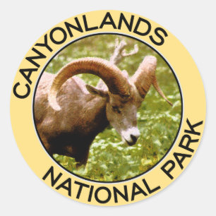 Canyonlands National Park Classic Round Sticker