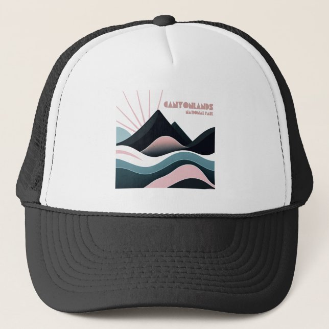 Canyonlands National Park Coloured Hills Trucker Hat (Front)