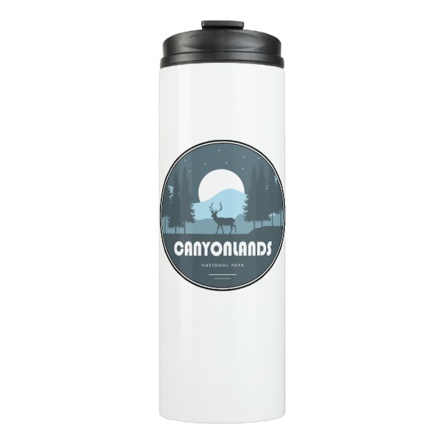Canyonlands National Park Deer Thermal Tumbler (Front)