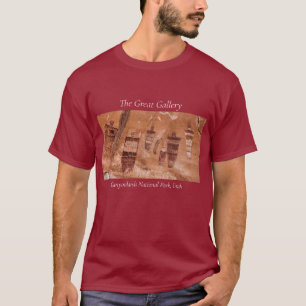 Canyonlands National Park Great Gallery Rock Art T-Shirt