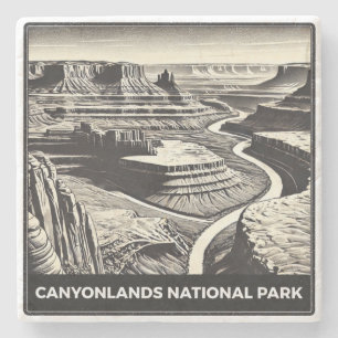 Canyonlands National Park Stone Coaster