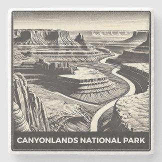Canyonlands National Park Stone Coaster