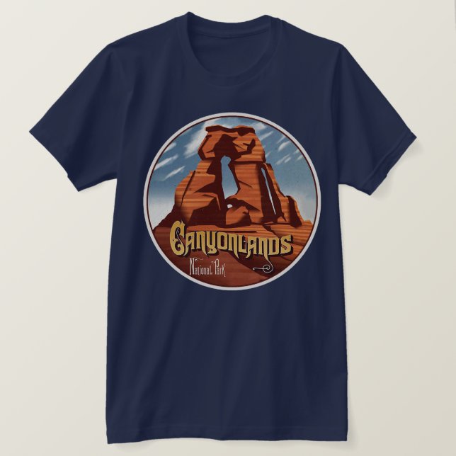 Canyonlands National Park T-Shirt (Design Front)