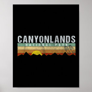 Canyonlands National Park Tee - Utah Camping Hikin Poster