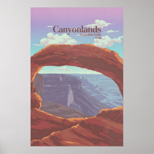 Canyonlands National Park Travel Poster