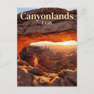 Canyonlands National Park USA Postcard