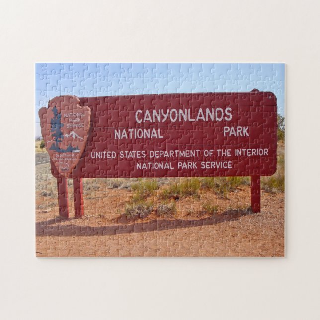 Canyonlands National Park Utah. Jigsaw Puzzle (Horizontal)