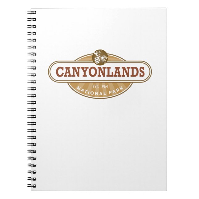 Canyonlands National Park Utah Notebook (Front)