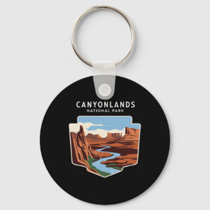 Canyonlands National Park Utah Souvenir Hiking Vac Key Ring