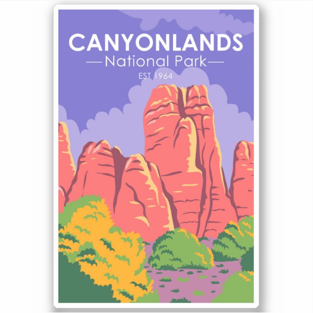 Canyonlands National Park Utah Vintage (Front)
