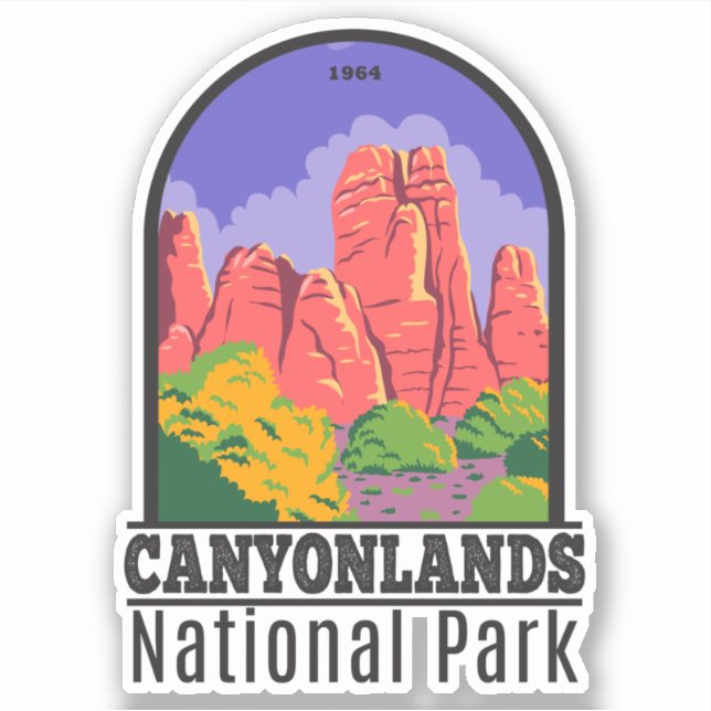 Canyonlands National Park Utah Vintage (Front)