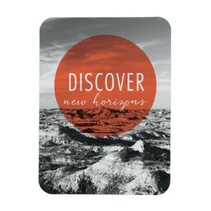 Canyons Discover New Horizons Quote Magnet