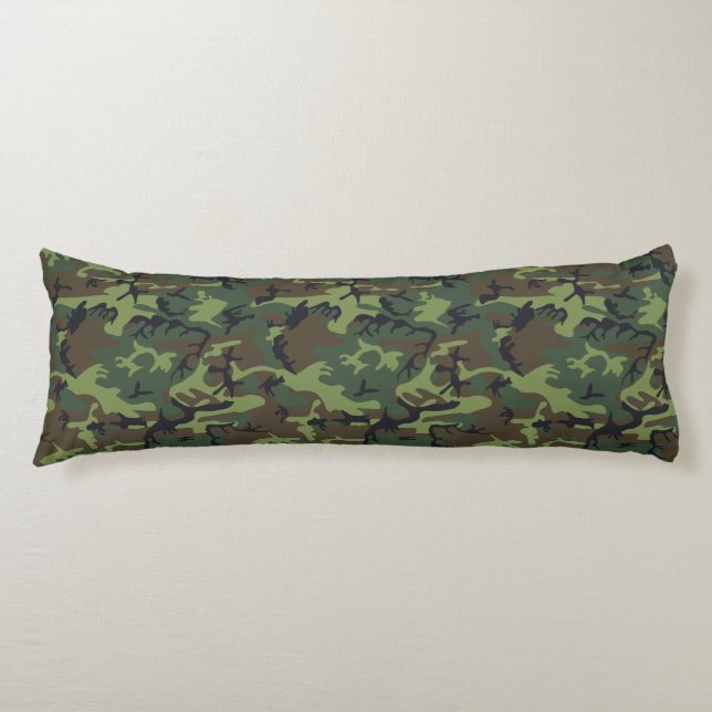 Caouflage Military Pattern Comfortable Body Pillow (Front)